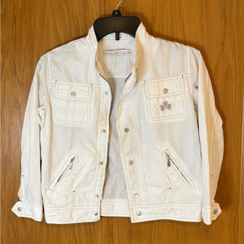 Vintage Grigio Perla Kids Light jacket Size 8Y